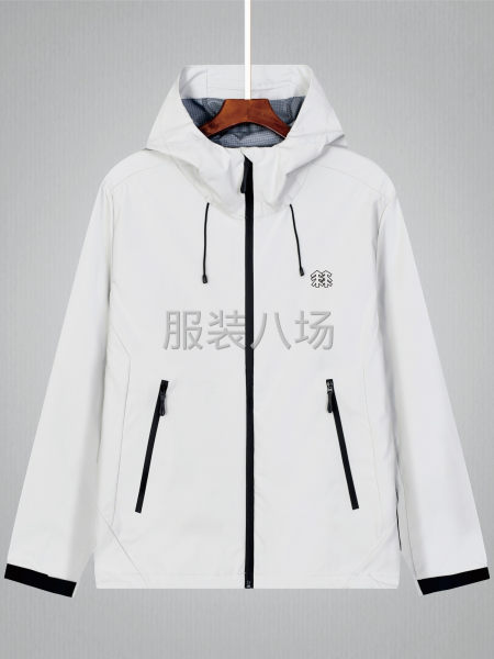 可隆情侣款单层软壳冲锋衣防水防风透气骑行轻量 无缝拉链口袋-第3张图片
