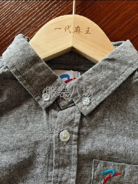 棉麻衬衣，中童，需要成衣水洗，我们提供布料和辅料-第3张图片