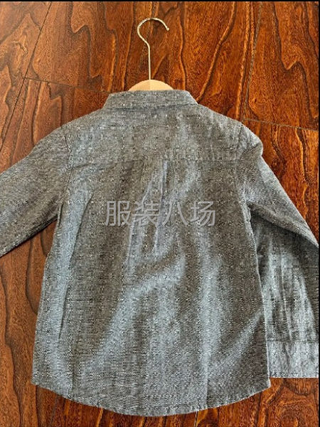 棉麻衬衣，中童，需要成衣水洗，我们提供布料和辅料-第2张图片