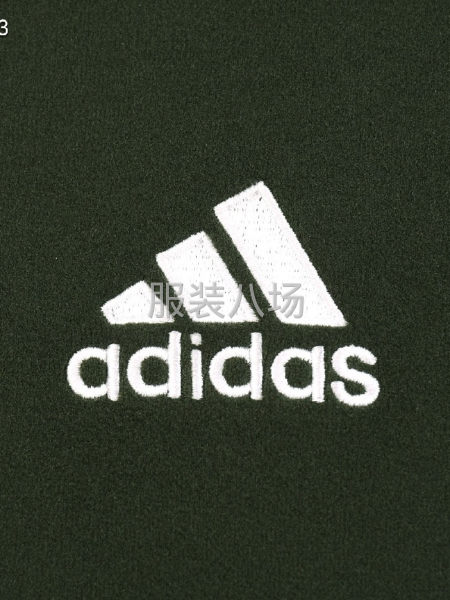 9010~阿迪达斯立领拉链卫衣外套 面料   法国绒复合-第8张图片