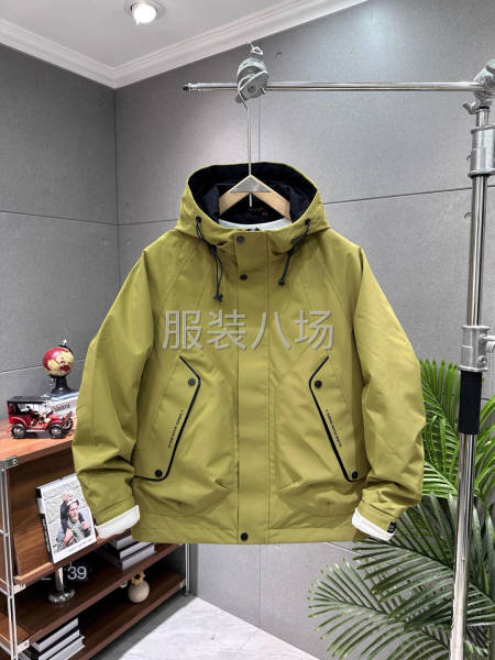 加絨男裝夾克，款式簡單好操作，面料好做-第1張圖片