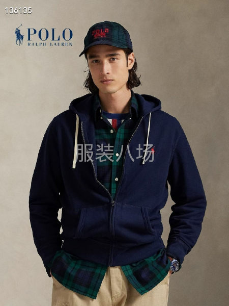 804---Ralph Lauren/拉夫勞倫拉鏈連帽衛(wèi)衣外-第7張圖片