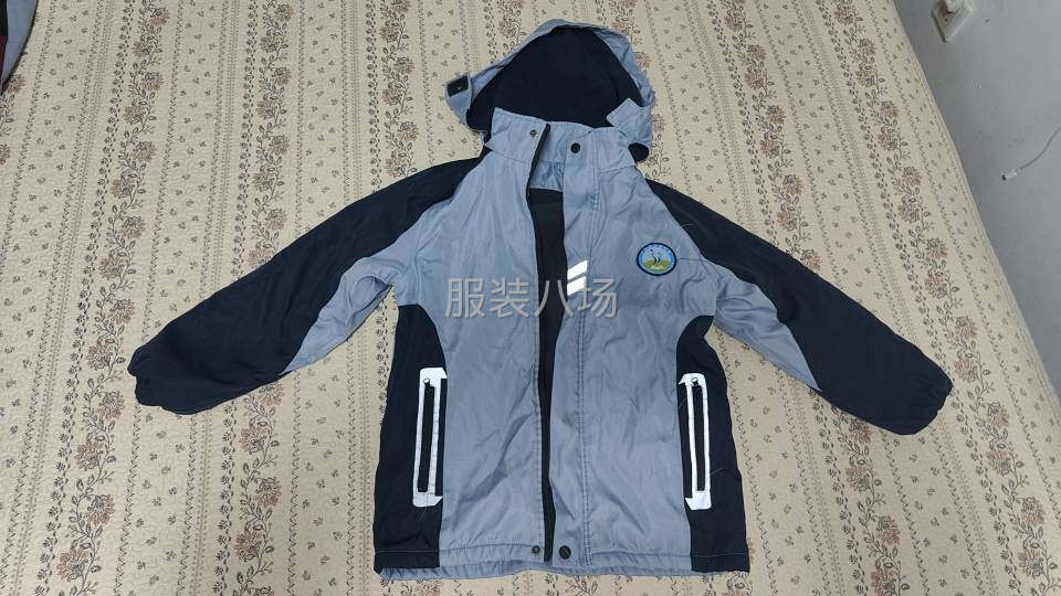 校服棉服沖鋒衣，有一體棉，有可拆卸兩件套。-第4張圖片