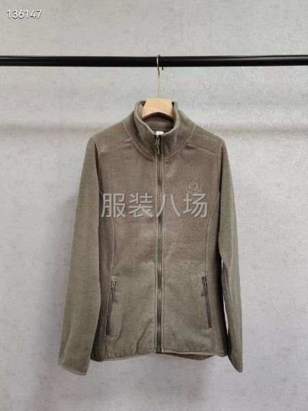 女款.露露摇粒绒.保暖拉链外套-第2张图片