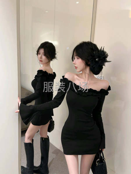 做针织女装纯棉上衣和连衣裙整件-第2张图片