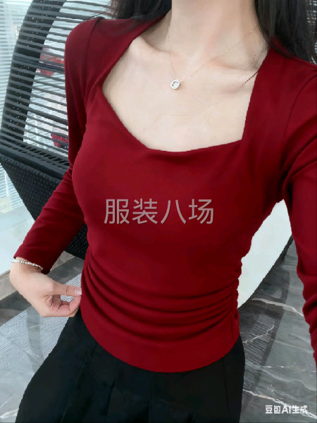 做针织女装纯棉上衣和连衣裙整件-第5张图片