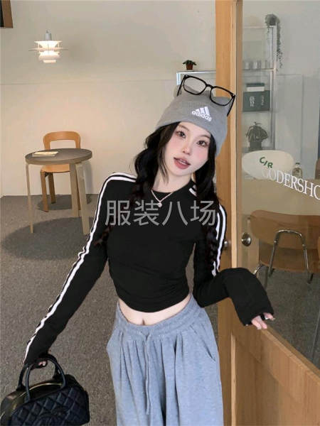 做针织女装纯棉上衣和连衣裙整件-第6张图片
