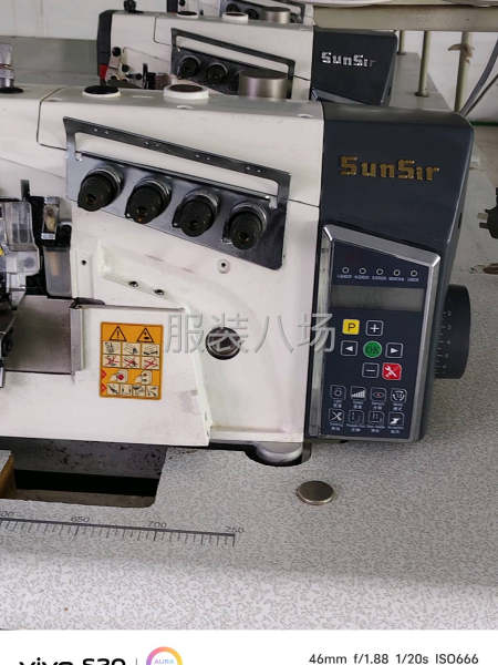 還剩四臺韓國日圣，四線鎖邊機帶自動剪線-第1張圖片