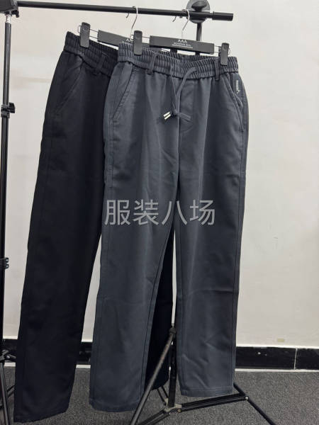 松緊帶休閑褲-第2張圖片