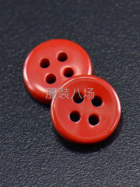 大紅色陶瓷紐-第2張圖片