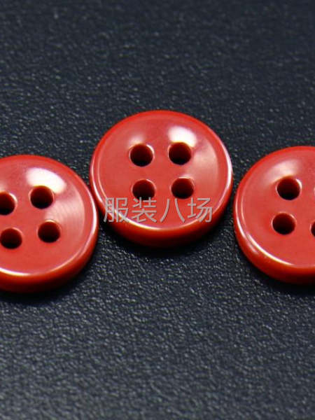 大紅色陶瓷紐-第1張圖片