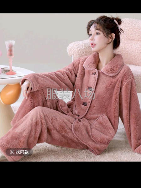 常年常熟銷售睡衣，平車，靠邊，鎖眼訂扣，包裝，打包-第5張圖片