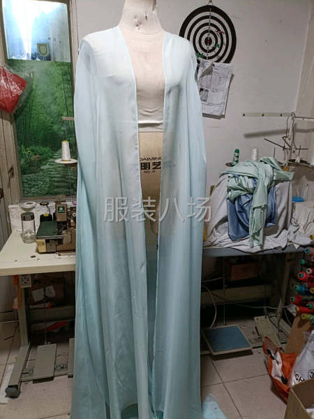 專業歐根紗，真絲連衣裙的制作-第7張圖片