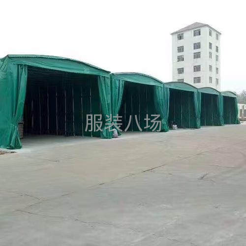 活动推拉蓬膜结构停车棚-第3张图片