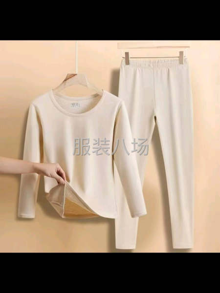 羊毛蚕丝，羊羔绒男女套装L～4XL源头厂家上线批发。-第9张图片