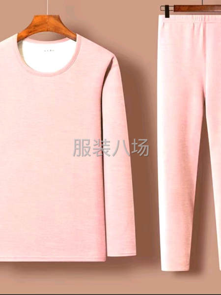 羊毛蚕丝，羊羔绒男女套装L～4XL源头厂家上线批发。-第7张图片