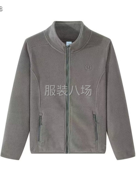 女款.露露搖粒絨.保暖拉鏈外套-第3張圖片