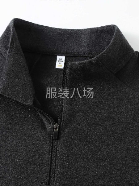 Y阿迪達斯半胸拉鏈衛衣加絨外套-第6張圖片