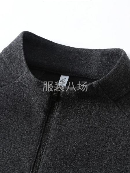 Y阿迪達斯半胸拉鏈衛衣加絨外套-第5張圖片