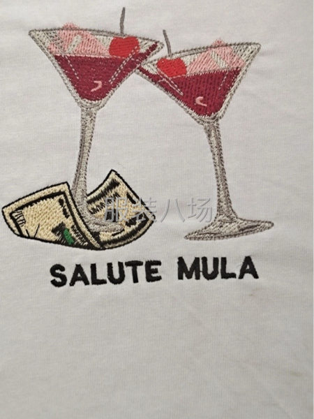 承接繡花加工，服裝  鞋  帽  圍巾 等等-第3張圖片