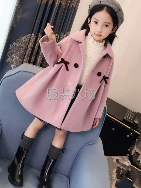 呢料外套背心裙、廣州童裝檔口自產(chǎn)自銷-第2張圖片