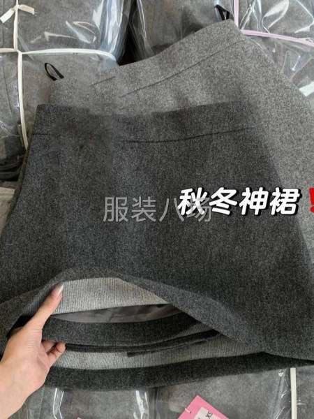 半身裙里面有里布，裁片外發-第1張圖片