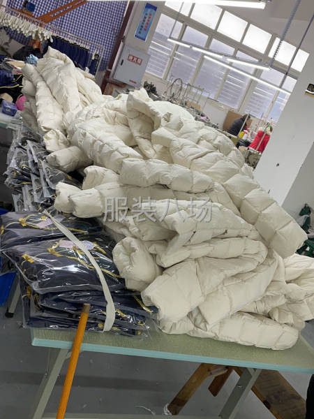 羽絨服堆起做，市場貨，量大好掙錢-第3張圖片