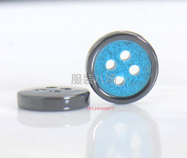 四眼陶瓷紐扣襯衫襯衣扣-第2張圖片