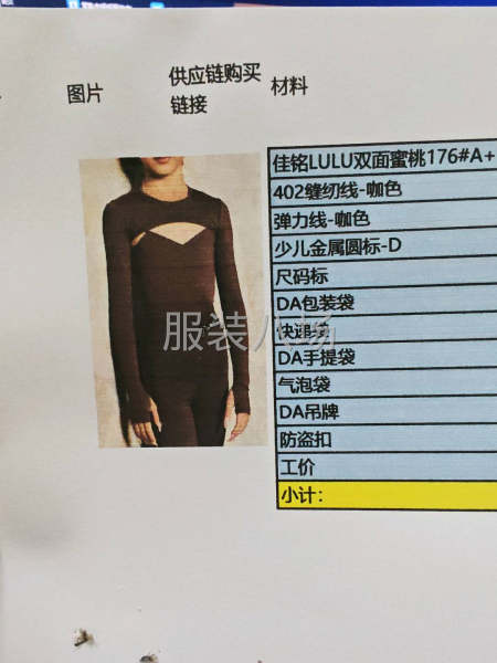 針織舞蹈服一類，要求做工要細新品50_100件-第1張圖片