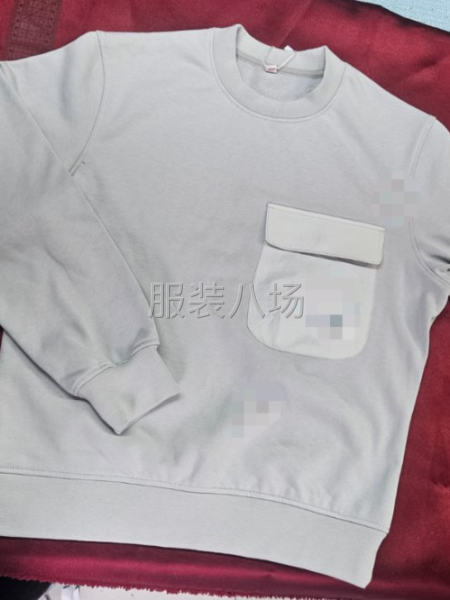 圓領衛衣外發加工，數量1100件-第1張圖片