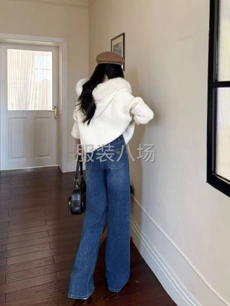 Chanel香奈兒 女款牛仔褲  工藝  刺繡 S-第2張圖片