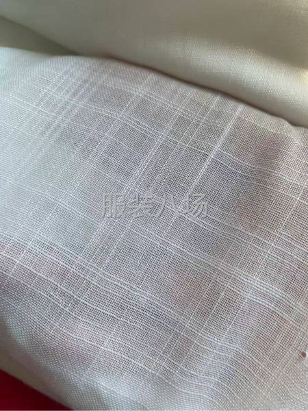 本白底布 竹節(jié)仿麻-第8張圖片