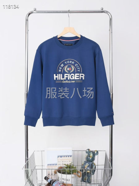 一手貨源。湯米圓領衛衣加絨-第1張圖片