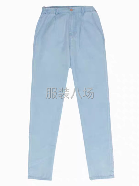 長期外發牛仔襯衣褲子上衣-第1張圖片