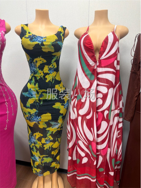 生產網布服裝，四面彈手奶絲布料的服裝以女服為主，長期合作-第4張圖片