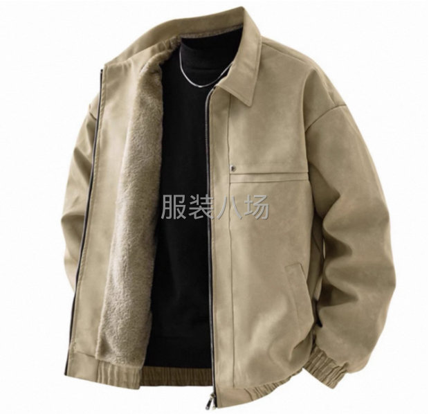 加绒皮夹克5000件能上线的电话联系-第1张图片