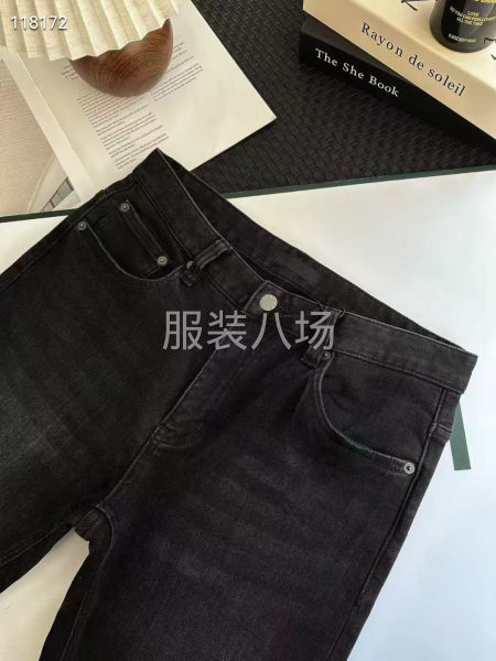 9普拉達高品1比1男款牛仔褲加絨-第2張圖片