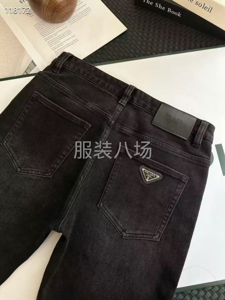 9普拉達高品1比1男款牛仔褲加絨-第7張圖片