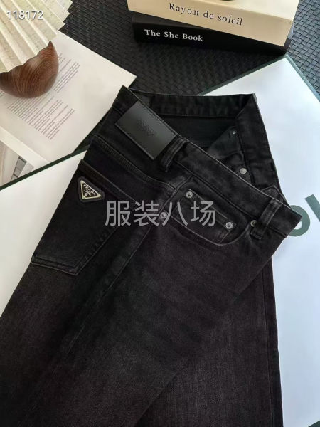 9普拉達高品1比1男款牛仔褲加絨-第8張圖片