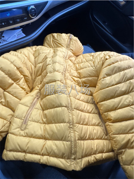 基本款羽絨服200多件，還有一款搖粒絨外套，半精品偏上工藝-第1張圖片