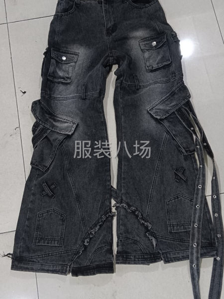 專業來料加工/半加工，牛仔褲，牛仔肶代褲，色布工裝褲牛仔上衣-第1張圖片