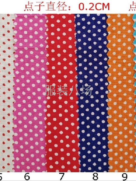 全棉印花布 小點子 波點圓點 童裝襯衫連衣裙手工DIY布料現(xiàn)-第9張圖片