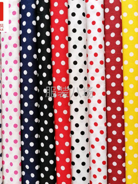 全棉印花布 小點子 波點圓點 童裝襯衫連衣裙手工DIY布料現(xiàn)-第1張圖片