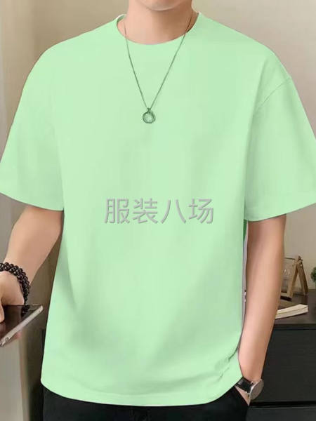 32s雙紗24克精縮棉爽滑T恤衫-第1張圖片