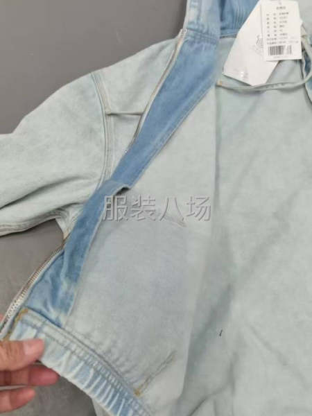 公司訂單牛仔衣。只做車間剪好線。800件貨期一個(gè)星期-第1張圖片