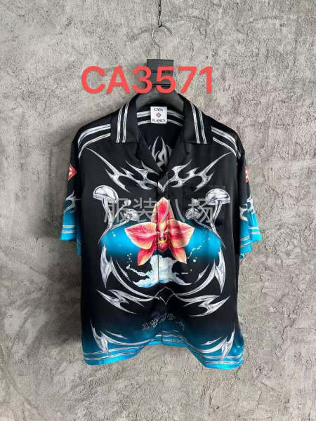 男士印花襯衣流水作業一年5萬件必須中燙-第2張圖片