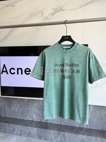 男女同款抄色做旧T恤-第2张图片