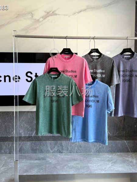 男女同款抄色做旧T恤-第6张图片