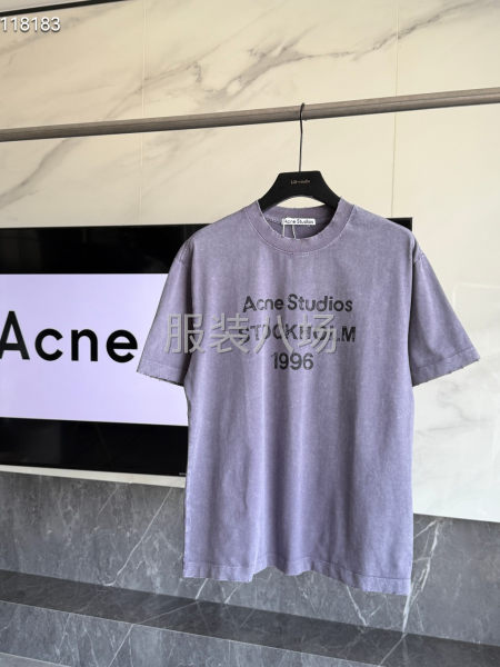 男女同款抄色做旧T恤-第3张图片