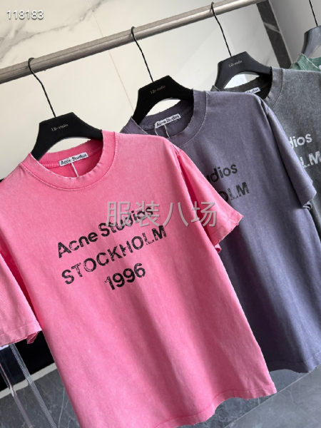 男女同款抄色做旧T恤-第8张图片